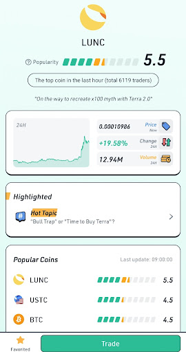 how to trade LUNC Token on KuCoin You can use the price chart to determine daily spending limits