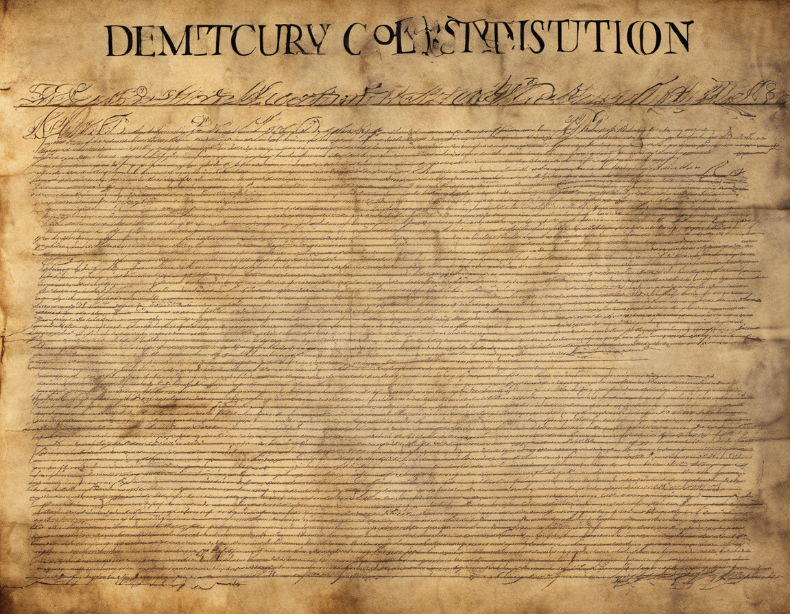 The Importance of Constitution in Democratic Nations