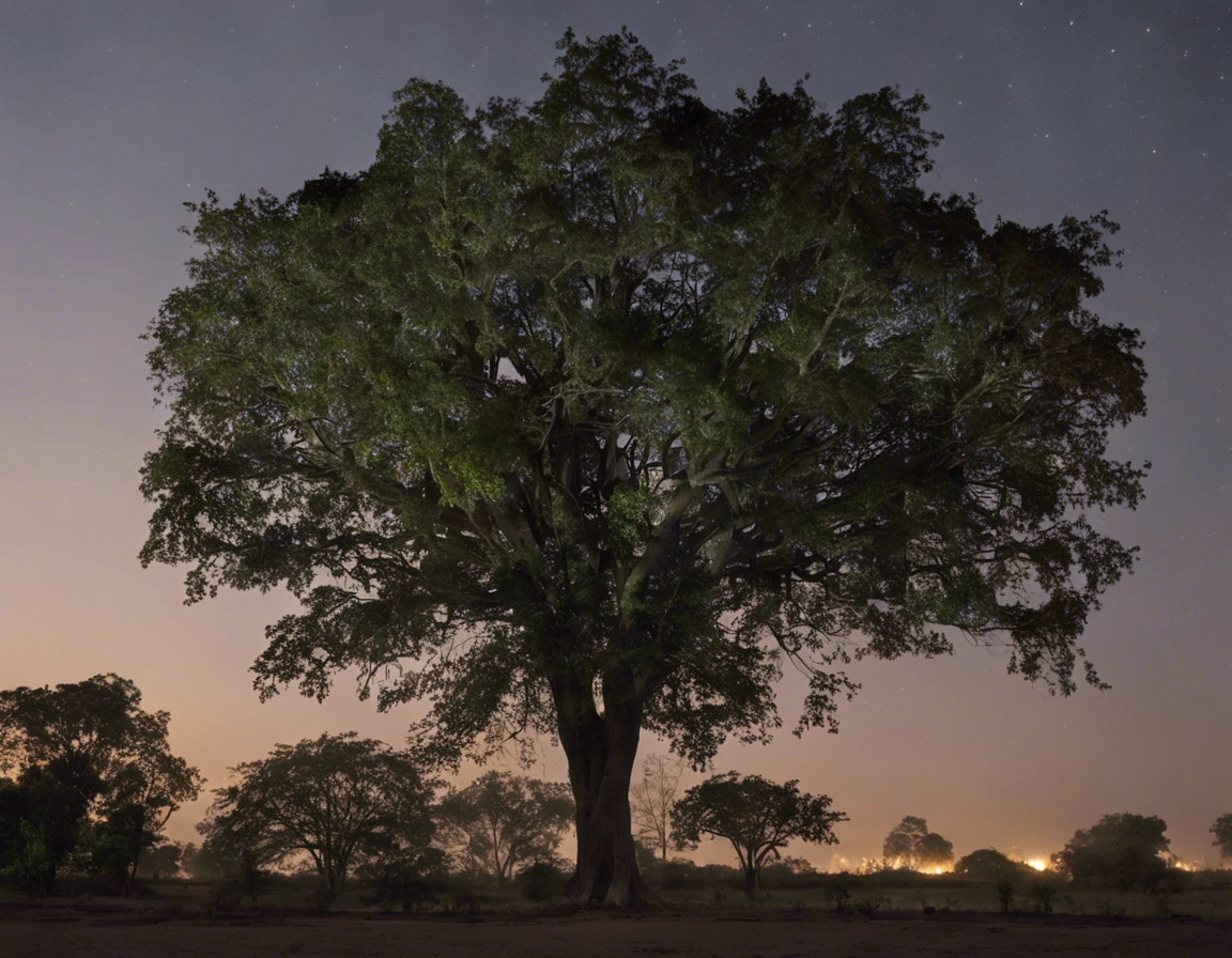 The Night-Blooming Oxygen-Giving Tree